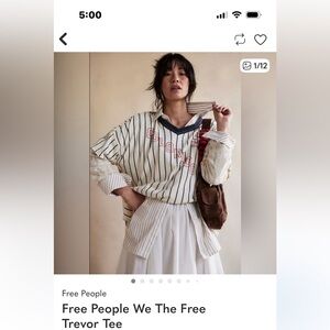 Free People we the free Trevor tee